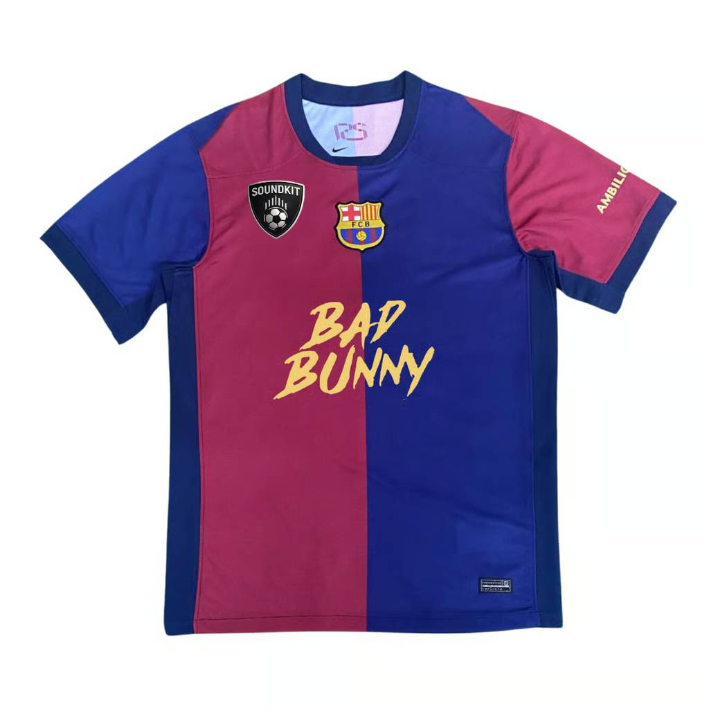 Bad Bunny x Barcelona Azul y Rojo