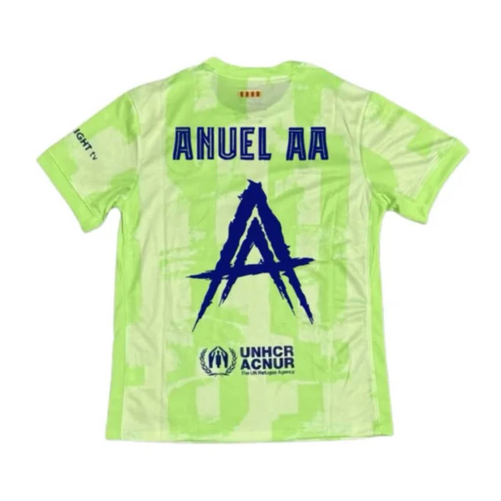 Anuel AA x Barcelona Verde